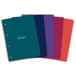 Cahier microperfore - 22, 3 x 29, 5 cm - 160 pages - grands carreaux rhodia - le cahier en coloris alatoire ...