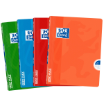 Cahier openflex - 17 x 22 cm - 48 pages - grands carreaux oxford - le cahier en coloris alatoire