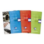 Cahier piqure de musique et chant 17x22cm 48 pages assortis clairefontaine - le cahier en coloris aléatoire ... Cahier piqure de musique et chant 17x22cm 48 pages assortis clairefontaine - le cahier en coloris aléatoire ...