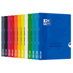 Cahier tp openflex - 24 x 32cm - 80 pages - grands carreaux oxford - le cahier en coloris alatoire