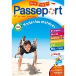 Cahier de vacances passeport - de la 3e � la 2nde hachette