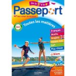 Cahier de vacances passeport - de la 5e � la 4e hachette