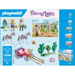 Cal�che avec couple princier et coche playmobil - la boite