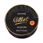 Camembert au lait cru affin aop gillot - la boite de 250 g