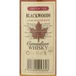 Canadian whisky blackwoods - la bouteille de 70cl Canadian whisky blackwoods - la bouteille de 70cl