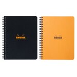 Carnet 16 x 21 cm orange - le carnet
