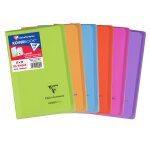 Carnet koverbook - polypro avec rabat - 11 x 17 cm - 96 pages - petits carreaux clairefontaine - le carnet ...