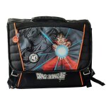 Cartable goku 2 compartiments + 1 poche zipp� 41x15, 5x34cm dragon ball super - le cartable