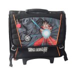 Cartable goku � roulettes 2 compartiments + 1 poche zipp� 41x15, 5x34cm dragon ball super - le cartable ...