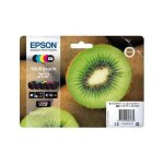 Cartouche d'encre d'origine noir + 3 couleurs kiwi 202 epson - le pack de cartouches d'encre