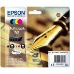 Cartouche d'encre d'origine noir + 3 couleurs 16 epson - la cartouche d'encre