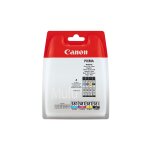 Pack de cartouches d'encre d'origine noir + 3 couleurs cli - 581 c m y bk canon