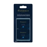 Cartouche d'encre plume universelle - bleu waterman - la bote de 32 cartouches d'encre