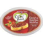 Caviar de tomates sches basilic croc'frais - la barquette de 150g