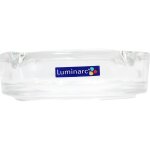 Cendrier 10cm empilable transparent en verre luminarc - le cendrier Cendrier 10cm empilable transparent en verre luminarc - le cendrier