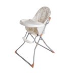 Chaise haute b�b� �cru tex baby