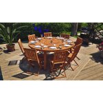 Chaise de jardin pliante en bois teck borneo hyba - la chaise