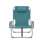 Chaise de plage all in one bleu carrefour - la chaise