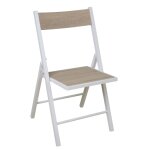 Chaise pliante blanche carrefour home - la chaise pliante