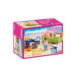 Chambre d'enfant avec canap� - lit 70209 playmobil - la bo�te