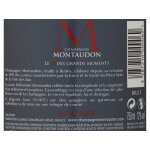 Champagne brut 2011 montaudon - la bouteille de 75cl