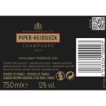 Champagne brut piper - heidsieck - la bouteille Champagne brut piper - heidsieck - la bouteille