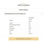 Champagne ros imprial 12, 5% moet & chandon - la bouteille de 75cl