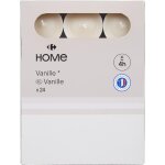 Chauffe plat vanillle ivoire - le lot de 12 carrefour home - le lot de 12 chauffe plats