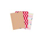 Chemise  lastique 3 rabats - 24x32 cm - en carton exacompta - la chemise  lastique en modle alatoire ...