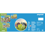 Chevaux frison knabstrupper x3 playmobil - la bote
