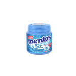 Chewing - gum pure fresh mint sans sucres mentos - la boite de 50 drages - 100 g