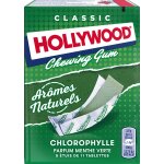 Chewing gum regular chlorophylle hollywood - les 5x 11 tablettes