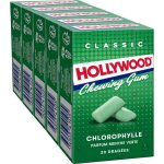 Chewing gum regular spearmint hollywood - les 5 boites de 28g