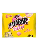 Chewing - gum tutti frutti malabar - le paquet de 214 g