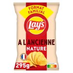 Chips  l'ancienne nature format familial lay's - le sachet de 295g
