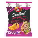 Chips street food saveur b?uf tha vico - le sachet de 120g