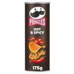 Chips tuiles hot & spicy go�t piment et �pices pringles - la bo�te de 175g
