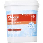 Chlore action choc en pastilles 5kg carrefour - la boite de 5kg