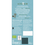 Chocolat au lait bio lait noisettes entires alter eco - la tablette de 100g
