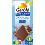 Chocolat noir sans sucres ajout�s gerble - la tablette de 80g