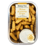 Churros de pomme de terre maison tino - la barquette de 420g Churros de pomme de terre maison tino - la barquette de 420g