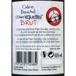Cidre bouch brut mam goudig - la bouteille