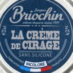 Cirage cr�me incolore sans silicone briochin - le pot de 50ml