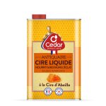 Cire liquide meubles et parquets anciens cire d'abeille o'cedar - le bidon de 750 ml