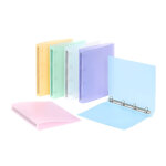 Classeur 4 anneaux - 21 x 29, 7 cm - dos 35 mm viquel - le classeur en coloris alatoire
