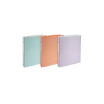 Classeur blush - 4 anneaux - 21 x 29, 7 cm - dos 40 mm exacompta - le classeur en coloris alatoire