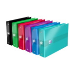 Classeur color life - 2 anneaux - 14, 8 x 21 cm - dos 35 mm oxford - le classeur en coloris alatoire ...