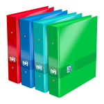 Classeur color life - 2 anneaux - 17 x 22 cm - dos 35 mm oxford - le classeur en coloris al�atoire