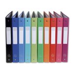 Classeur avec Étiquette - 21 x 29, 7 cm - dos 40 mm - 4 anneaux exacompta - le classeur en coloris aléatoire ... Classeur avec Étiquette - 21 x 29, 7 cm - dos 40 mm - 4 anneaux exacompta - le classeur en coloris aléatoire ...