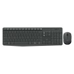 Clavier et souris sans fil mk235 logitech - le clavier et la souris